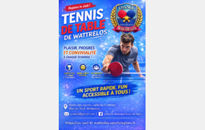 Rejoint le club de tennis de table de wattrelos